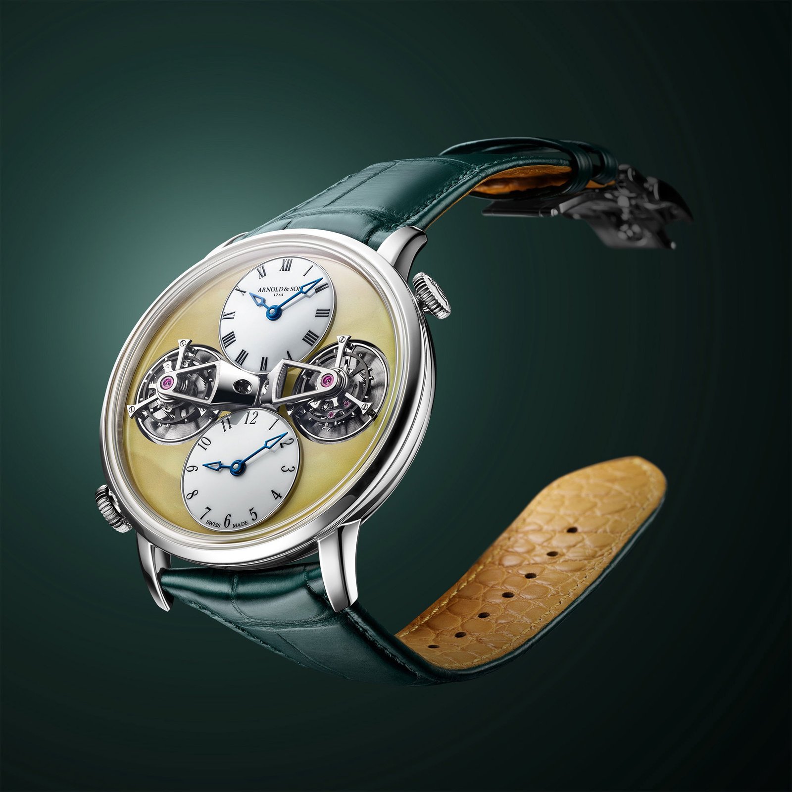 Double Tourbillon White Gold Amber Edition - Image 2