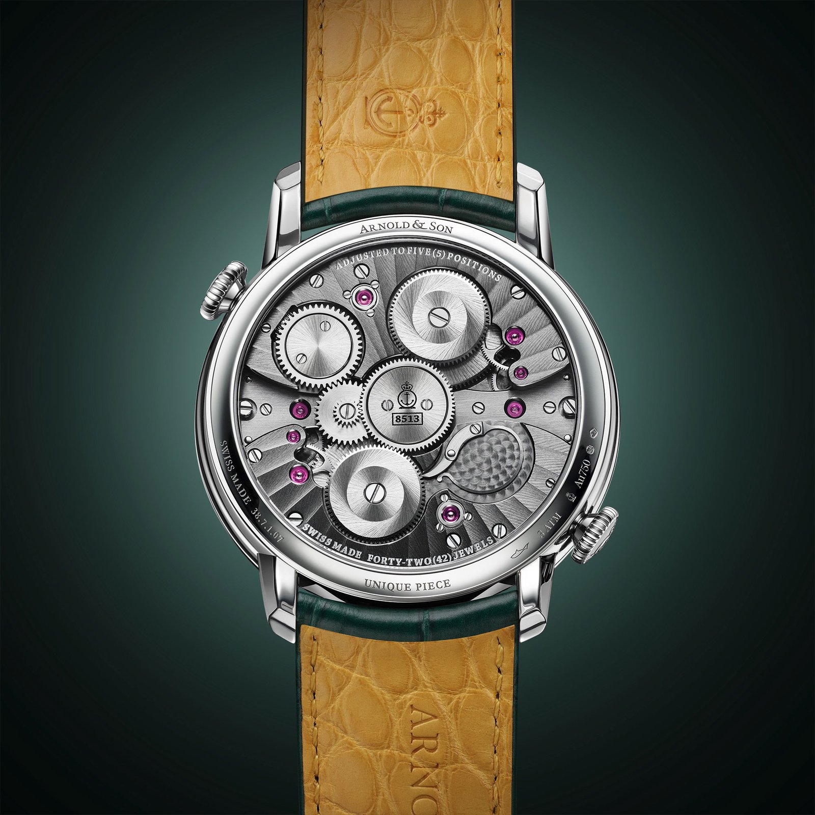 Double Tourbillon White Gold Amber Edition - Image 3