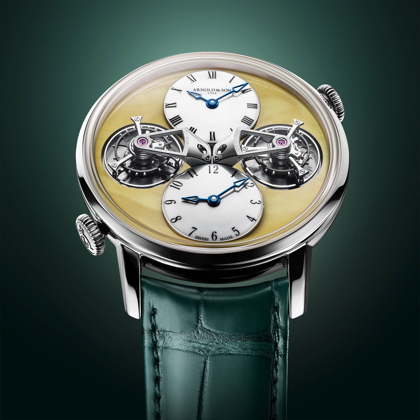 Double Tourbillon White Gold Amber Edition - Image 4