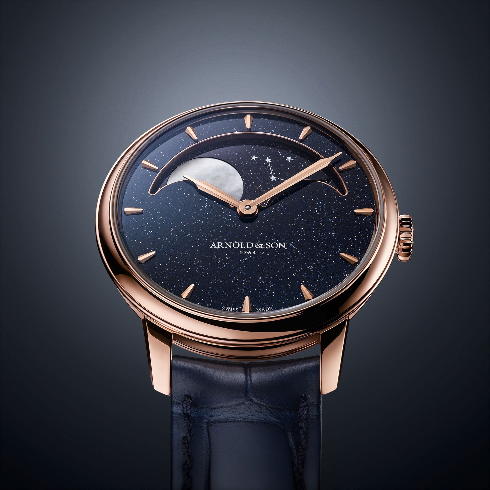 Perpetual Moon 38 Red Gold Blue Aventurine - Image 3