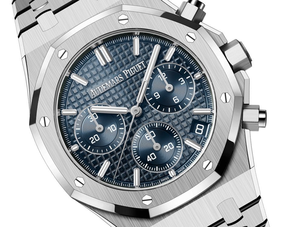 Audemars Piguet ROYAL OAK “50TH ANNIVERSARY” STEEL BRACELET BLUE DIAL 26240ST.OO.1320ST.01 deposit - Image 15