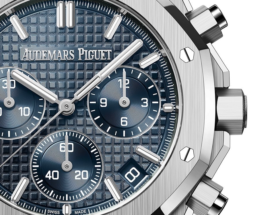 Audemars Piguet ROYAL OAK “50TH ANNIVERSARY” STEEL BRACELET BLUE DIAL 26240ST.OO.1320ST.01 deposit - Image 16