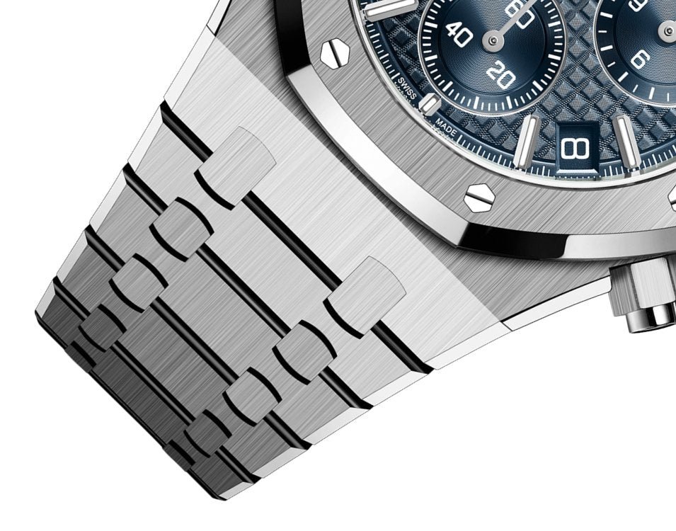 Audemars Piguet ROYAL OAK “50TH ANNIVERSARY” STEEL BRACELET BLUE DIAL 26240ST.OO.1320ST.01 deposit - Image 17