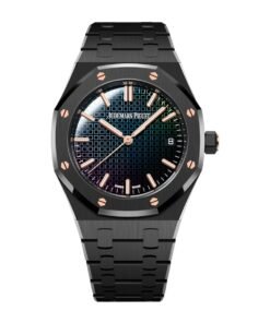 Audemars Piguet Royal Oak Black Ceramic Rainbow Dial Limited Edition 77350CE.OO.1266CE.02.A