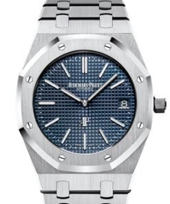 Audemars Piguet Royal Oak Jumbo 39mm Stainless Steel Jumbo Ultra-Thin Blue Dial 15202ST.OO.1240ST.01