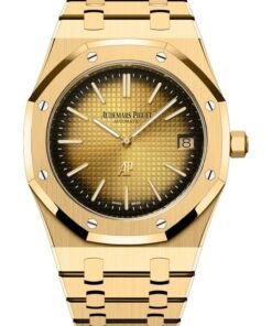 Audemars Piguet Royal Oak Jumbo Extra Thin 50th Anniversary "Smoked Gold" 2022 16202BA.OO.1240BA.01