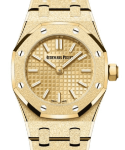Audemars Piguet Royal Oak Mini Frosted Yellow Gold Quartz 67630BA.GG.1312BA.01