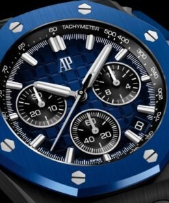Alternative view of Audemars Piguet Royal Oak Offshore Chronograph SELFWINDING CHRONOGRAPH BLUE 26420CE.OO.A043VE.01