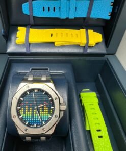 Alternative view of Audemars Piguet Royal Oak Offshore Selfwinding - Music Edition 37 mm 77600TI.OO.A343CA.01