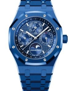 Audemars Piguet Royal Oak Perpetual Calendar Blue Ceramic Ref # 26579CS.OO.1225CS.01