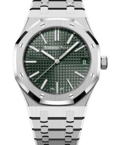 Audemars Piguet Royal Oak Selfwinding 41 mm Stainless Steel Green Dial 15510ST.OO.1320ST.09