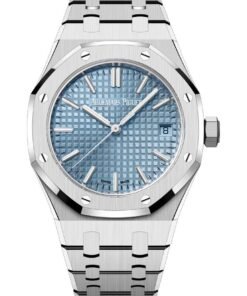 Audemars Piguet Royal Oak Selfwinding "50th Anniversary" 37mm Ice Blue Dial - Reference # 15550st