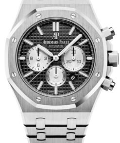 Audemars Piguet Royal Oak Selfwinding Chronograph/ Stainless Steel/ Black Dial/ White Sub-Dials (Ref#26331ST.OO.1220ST.02)