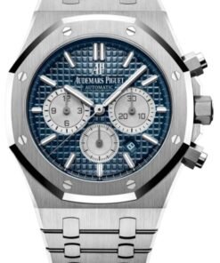 Audemars Piguet Royal Oak Selfwinding Chronograph/ Stainless Steel/ Blue Dial/ Silver Sub-Dials (Ref#26331ST.OO.1220ST.01)
