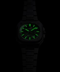 Alternative view of BR 05 Skeleton Black Lum Ceramic