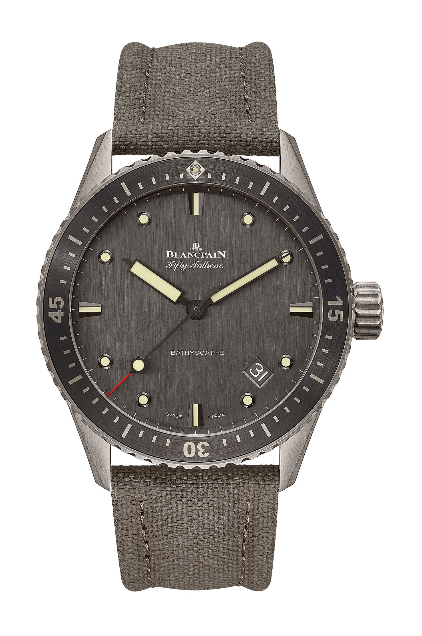 Fifty Fathoms Bathyscaphe Titanium