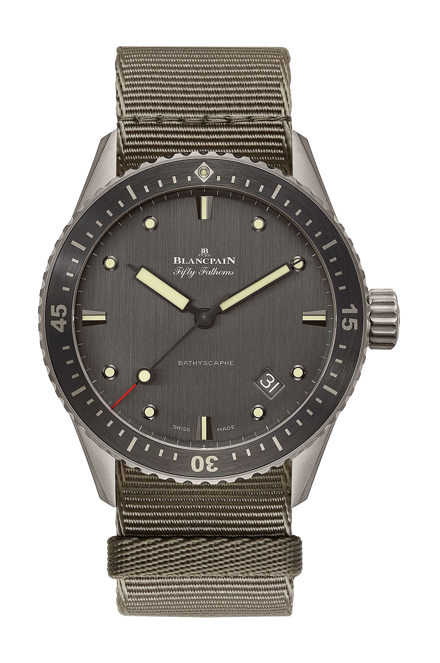Fifty Fathoms Bathyscaphe Titanium