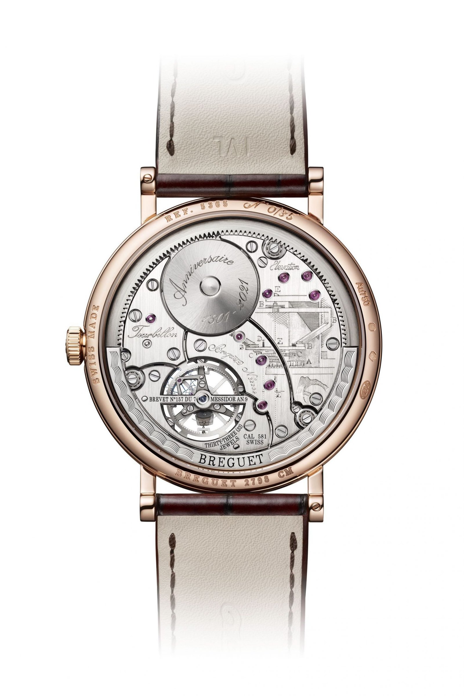 Classique Tourbillon Extra-Plat Anniversaire 5365 - Image 3