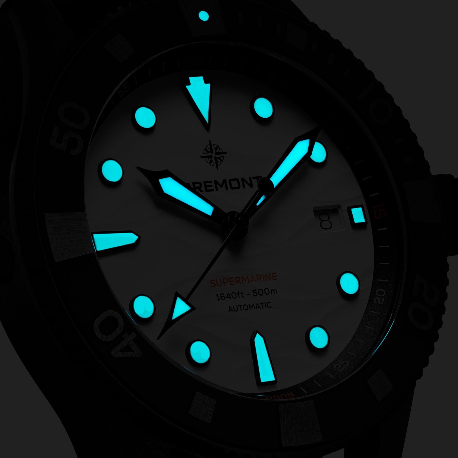 Supermarine 500M Full Ceramic Polar White - Image 3