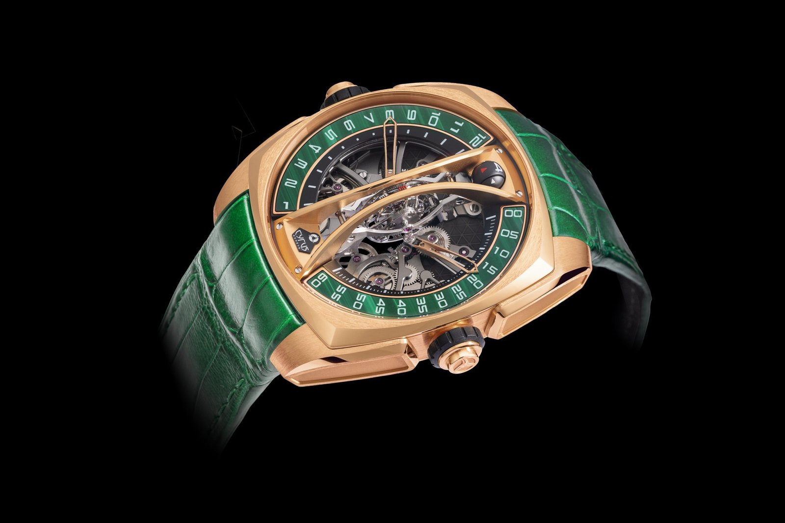 Klepcys Vertical Skeleton Tourbillon Malachite - Image 2