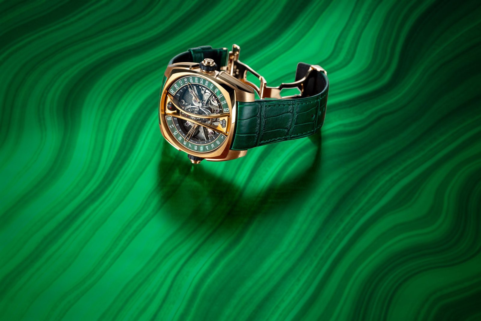 Klepcys Vertical Skeleton Tourbillon Malachite - Image 8