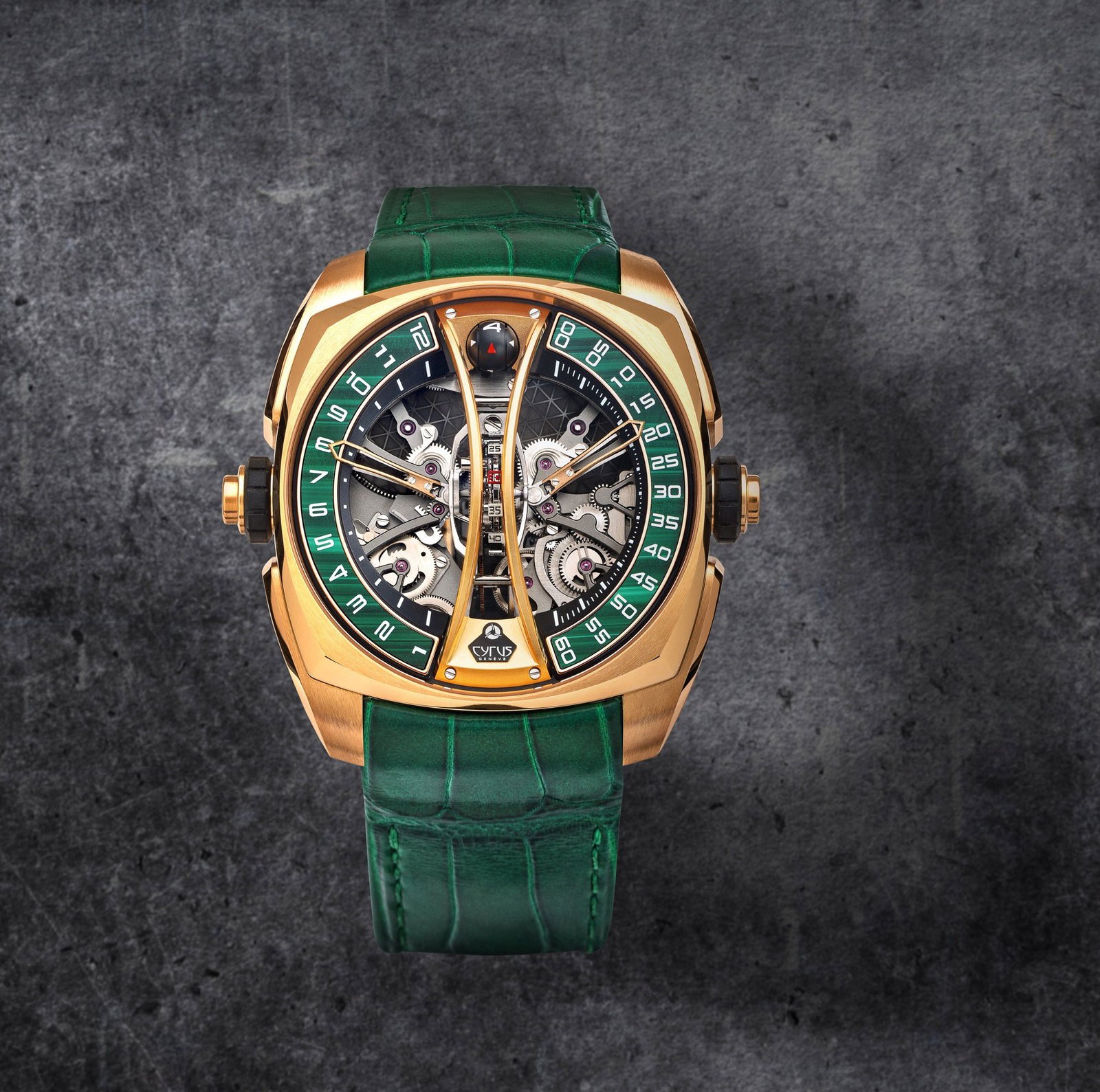 Klepcys Vertical Skeleton Tourbillon Malachite - Image 9