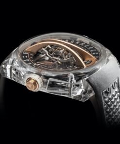 Alternative view of Klepcys Vertical Skeleton Tourbillon Sapphire