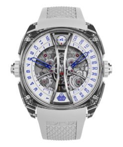 Klepcys Vertical Skeleton Tourbillon Sapphire Blue
