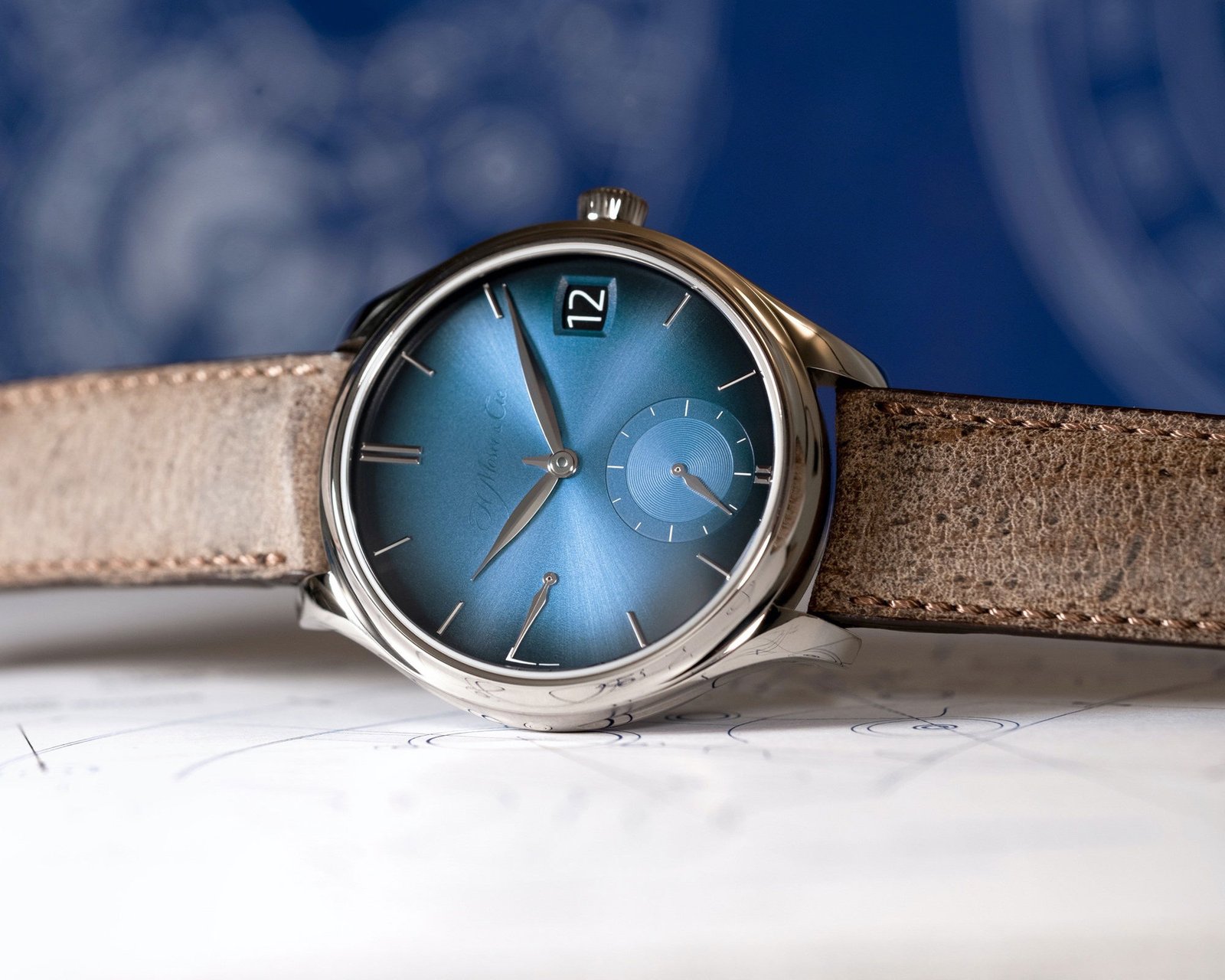 Endeavour Perpetual Calendar Funky Blue - Image 8