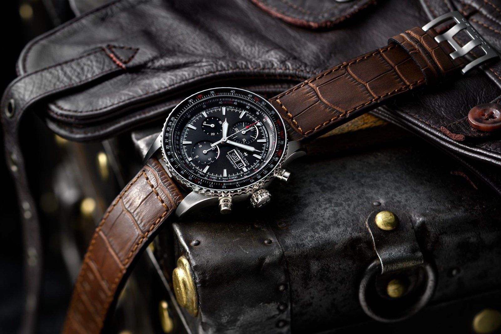 Khaki Aviation Converter Auto Chrono - Image 4