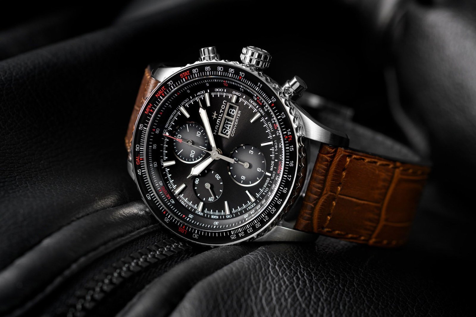 Khaki Aviation Converter Auto Chrono - Image 6