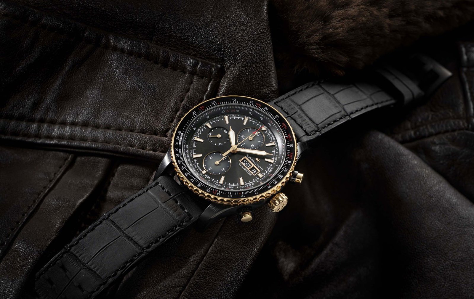 Khaki Aviation Converter Auto Chrono - Image 4