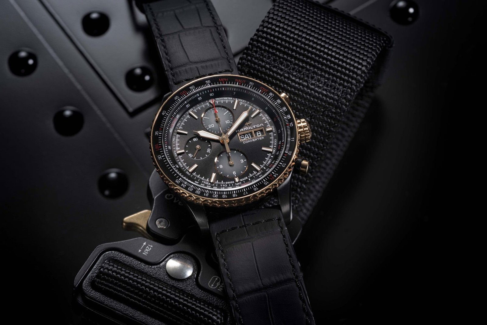 Khaki Aviation Converter Auto Chrono - Image 6