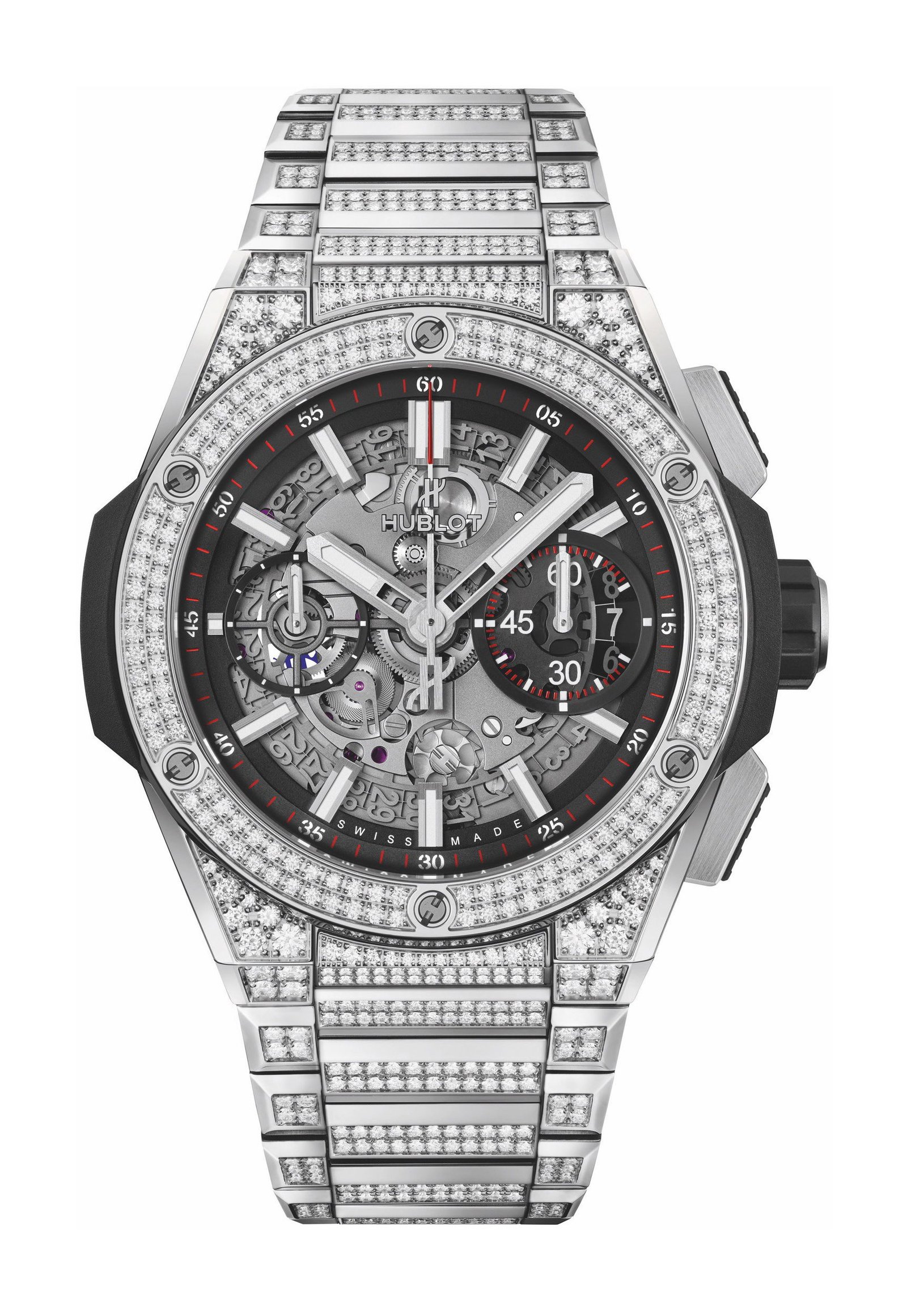 Big Bang Integral Titanium Pavé