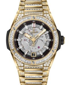 Big Bang Integrated Time Only Yellow Gold Jewellery