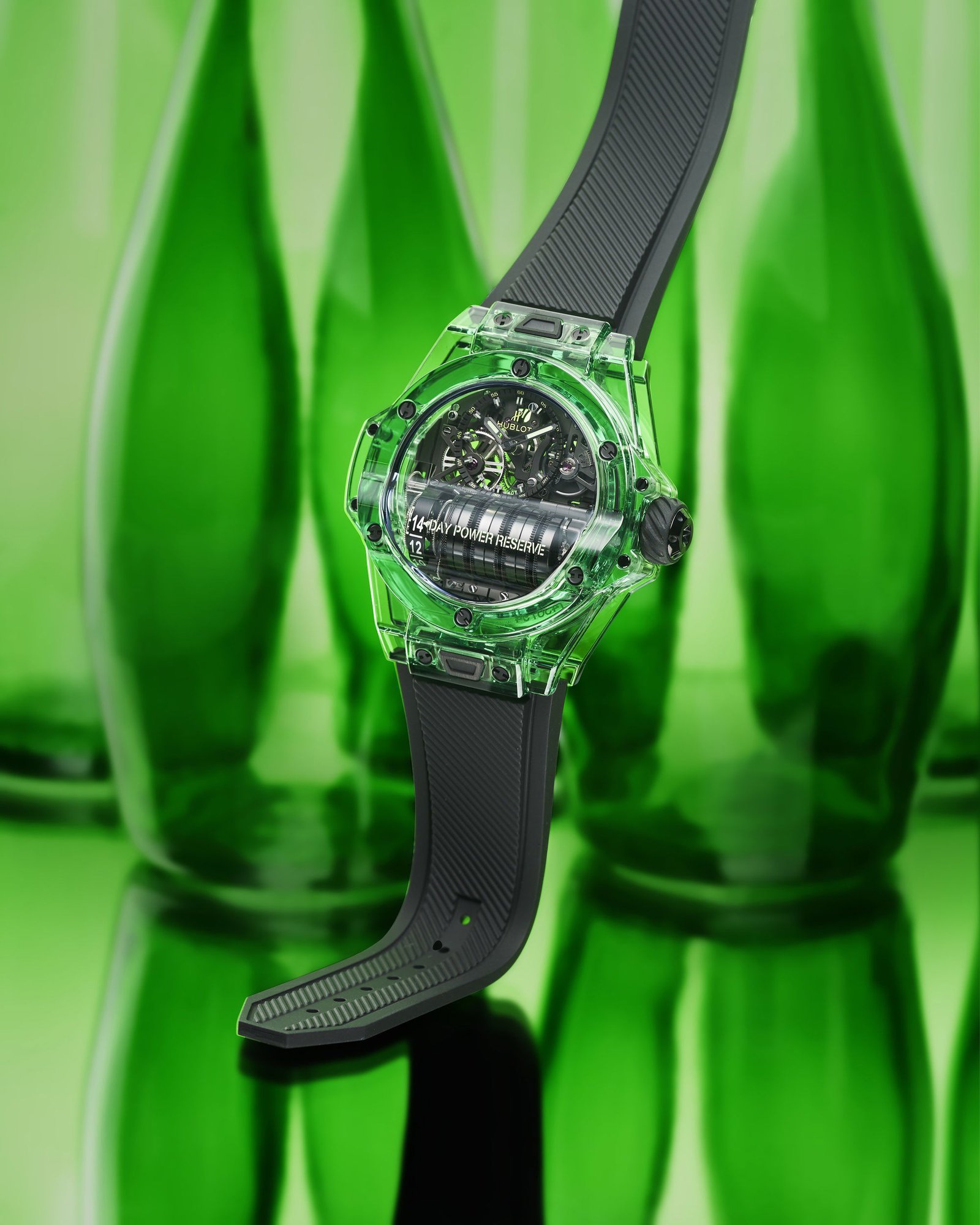 Big Bang MP-11 Power reserve 14 Days Green Saxem - Image 6