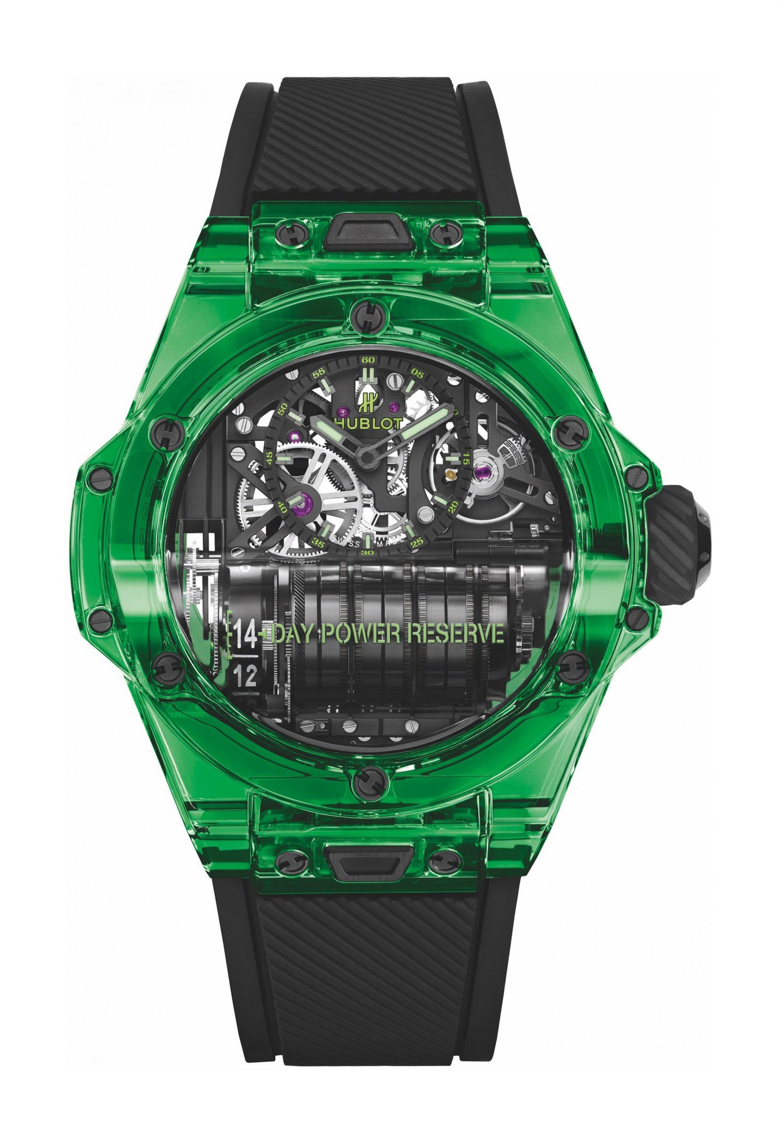 Big Bang MP-11 Power reserve 14 Days Green Saxem