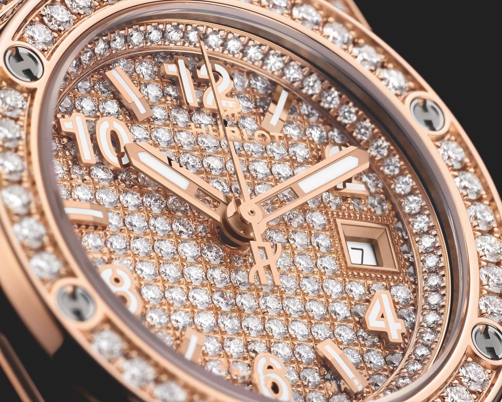 Big Bang One Click King Gold Full Pave - Image 3