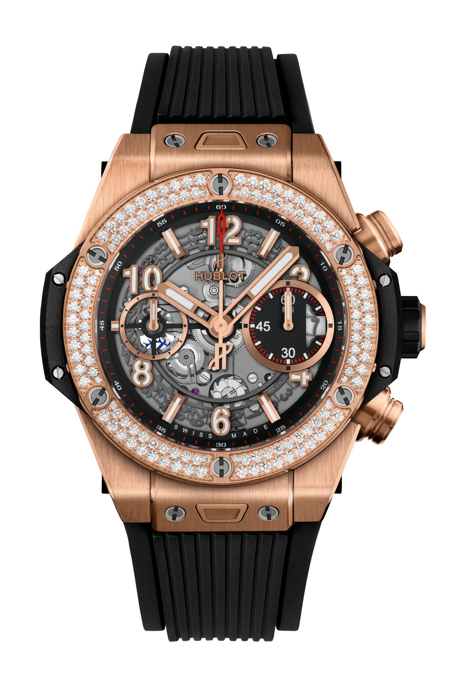 Big Bang Unico King Gold Diamonds