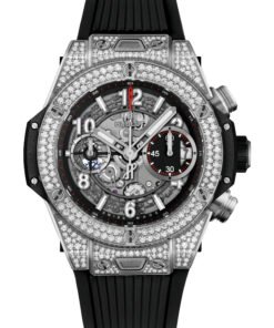 Big Bang Unico Titanium Pavé