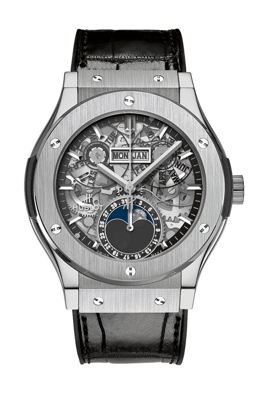 Classic Fusion Aerofusion Moonphase Aeromoon Titanium