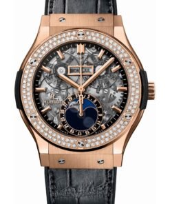 Classic Fusion Aerofusion Moonphase King Gold Diamonds