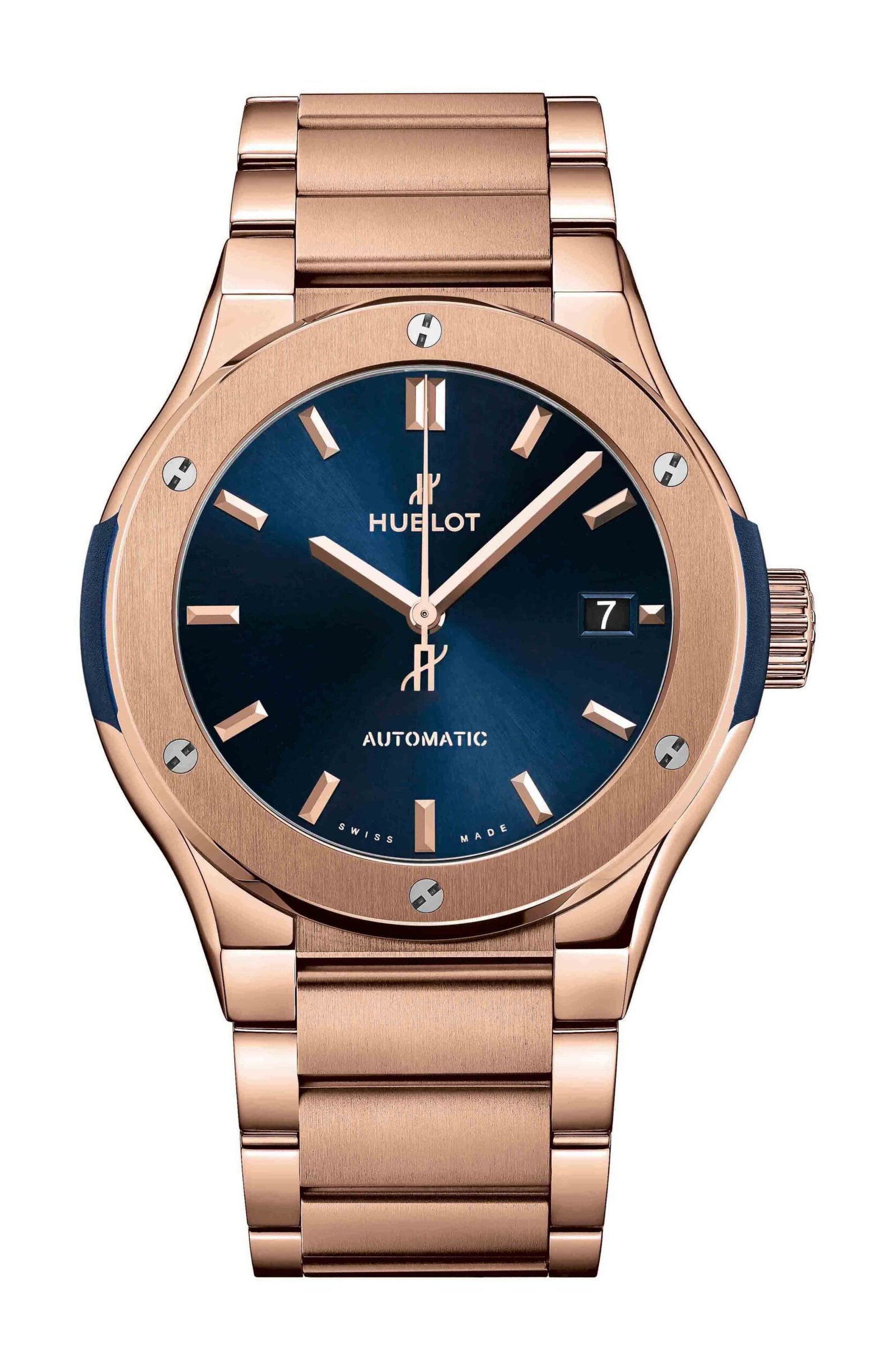 Classic Fusion Blue King Gold Bracelet