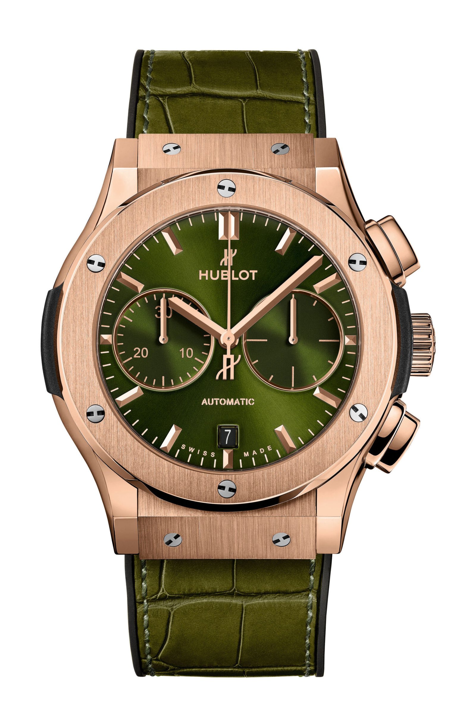Classic Fusion Chronograph King Gold Green