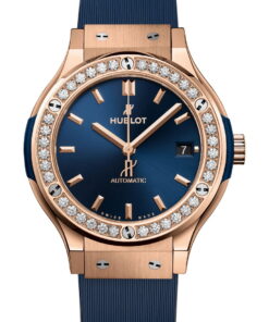 Classic Fusion King Gold Blue Diamonds