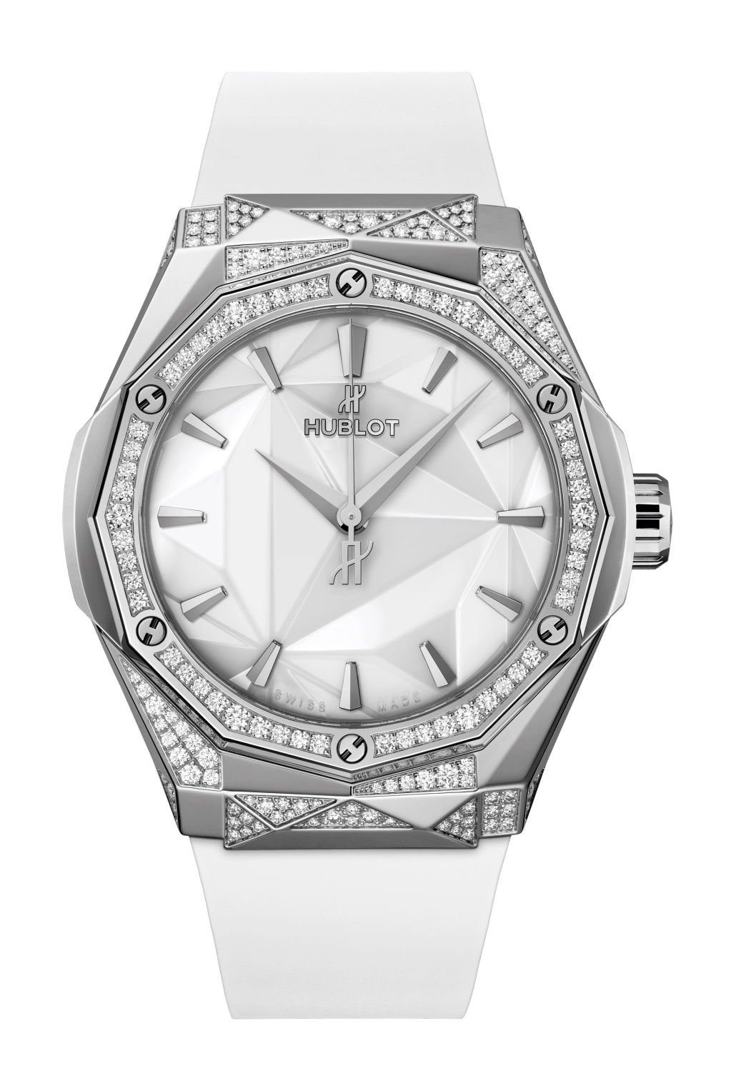 Classic Fusion Orlinski Titanium White Alternative Pavé 40mm