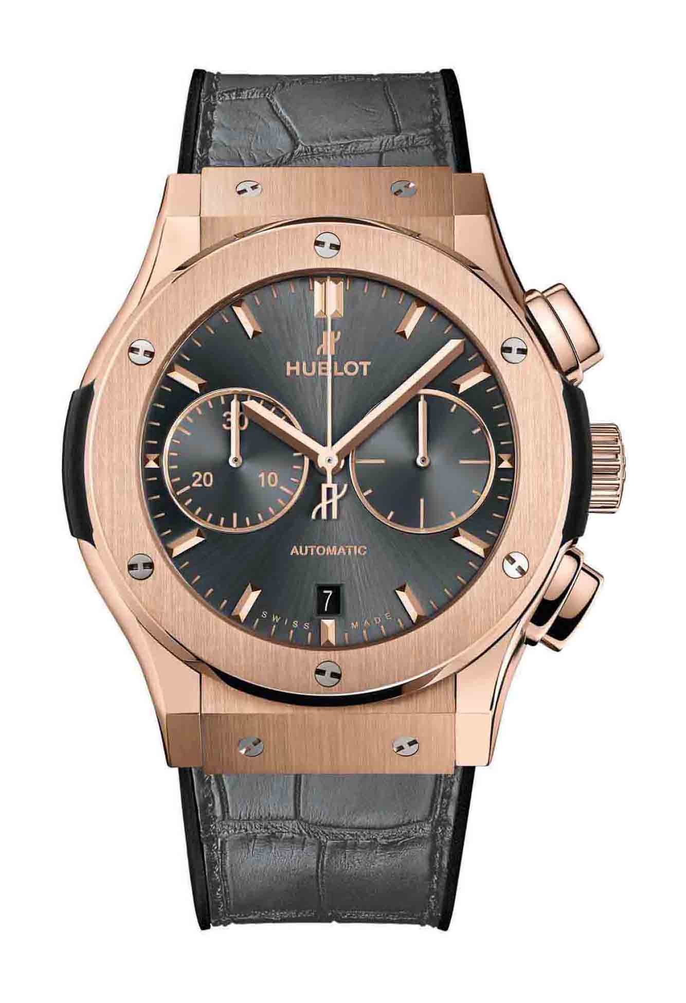 Classic Fusion Racing Grey Chronograph King Gold