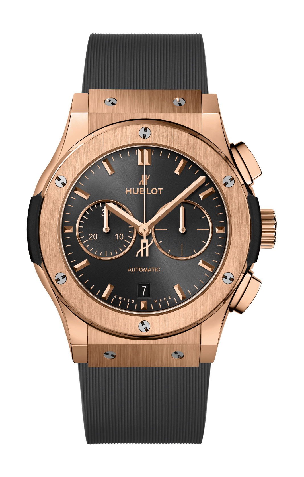 Classic Fusion Racing Grey Chronograph King Gold