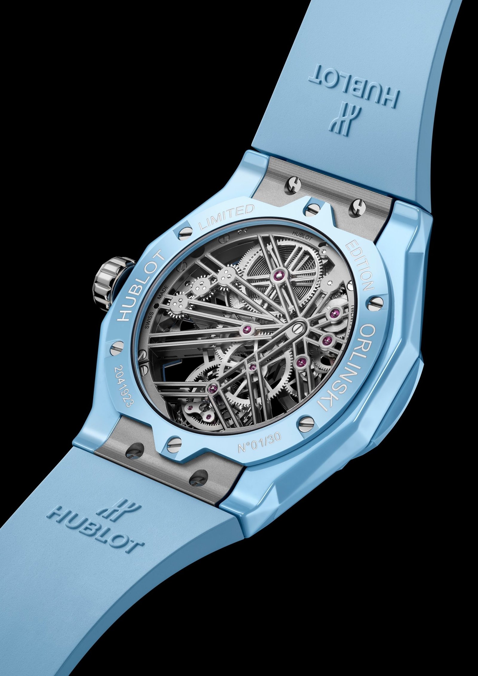 Classic Fusion Tourbillon Orlinski Ceramic Sky Blue - Image 3