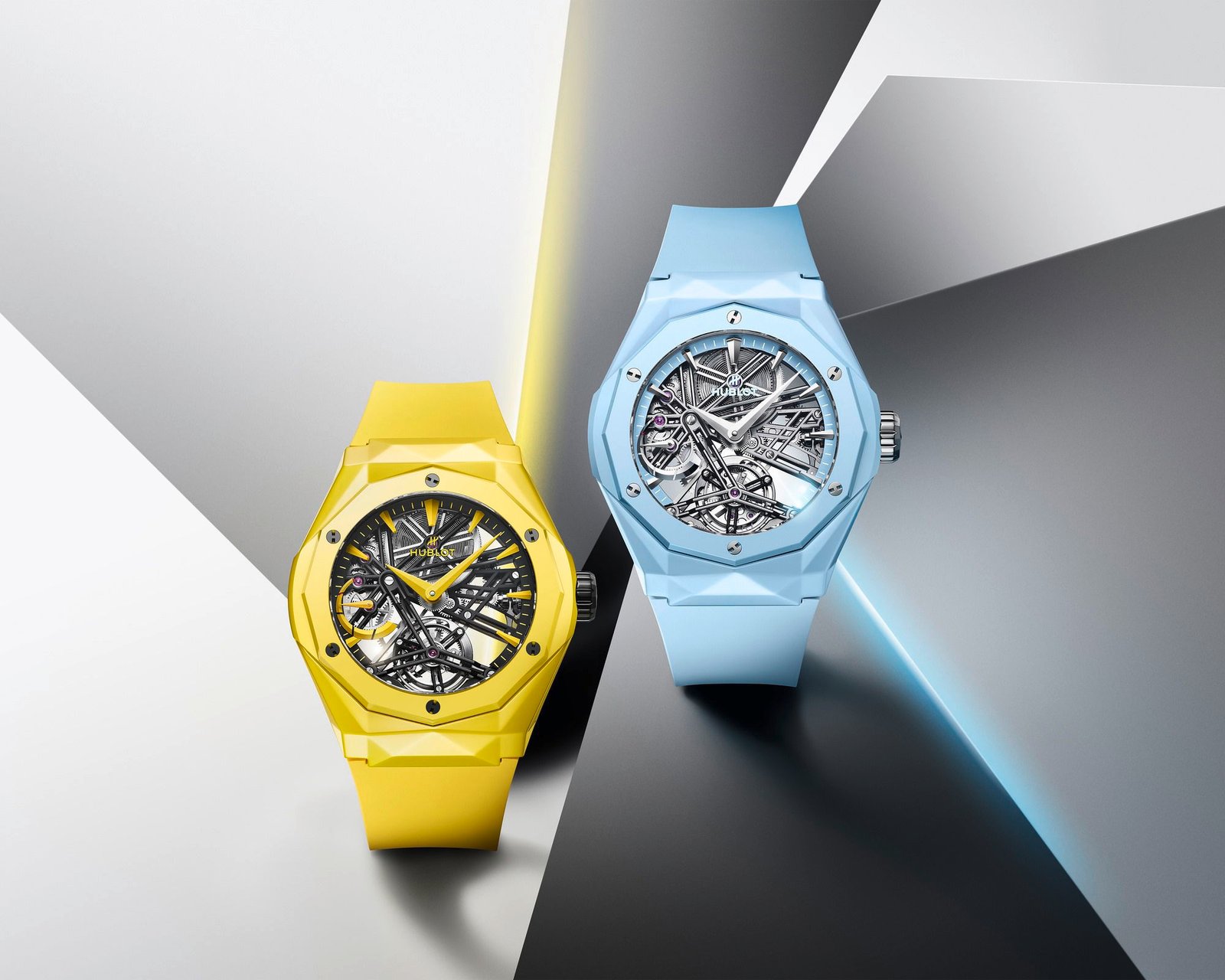 Classic Fusion Tourbillon Orlinski Ceramic Sky Blue - Image 6
